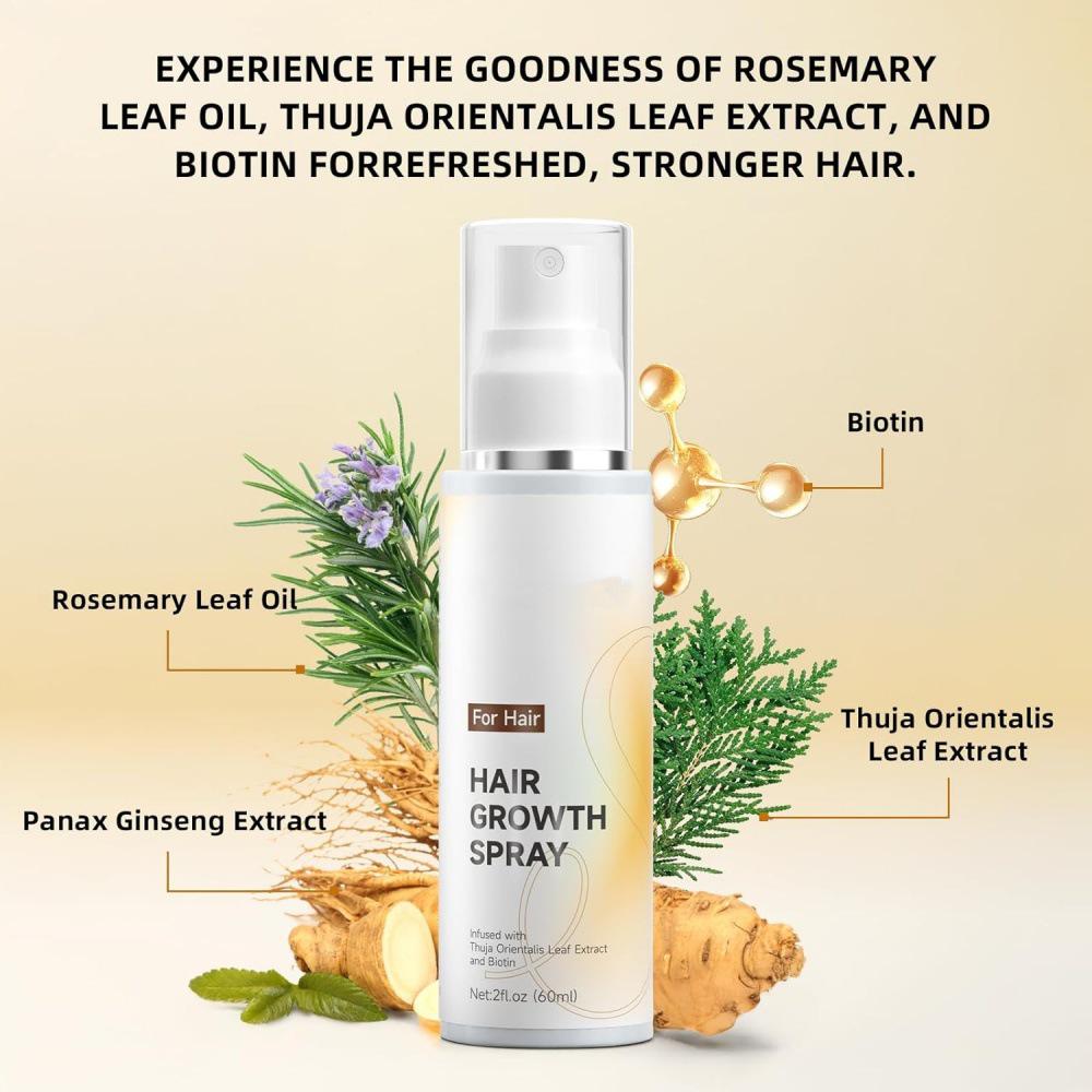Hair Growth Spray: Smooth and Moisturizing Hair Oil