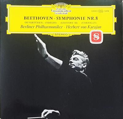 LP Record LUDWIG VAN BEETHOVEN  BERLIN PHILH  Symphony No. 8  Overtures Fideli 139015SLPM Deutsche Grammo Germany Classical Used