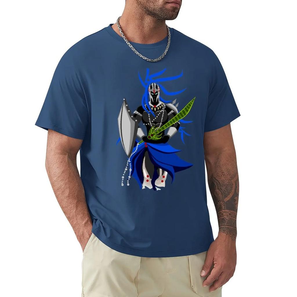 Warrior Ogum orixá T-Shirt boys t shirts T-shirt short clothes for men