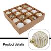 6 Cm In Diameter Christmas Ball Set 6 Cm Diameter Balls Creative DIY Projects Party Decorations For DIY Crafts