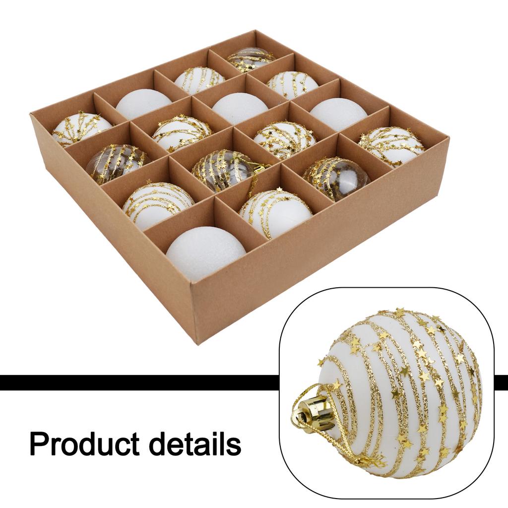 6 Cm In Diameter Christmas Ball Set 6 Cm Diameter Balls Creative DIY Projects Party Decorations For DIY Crafts