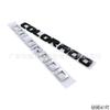1Pc Colorado Customization Stickers Chevrolet Pickup Truck Decals ABS Rear Cargo Compartment Lettering Stickers.