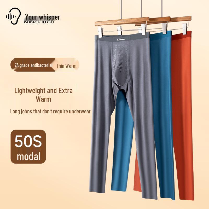 

Sufang Modal Men s Seamless Warm Base Layer Pants - 50 Pack XL