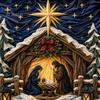 Fabric Poke Art Kit 3D Christian for Adults, Faith Inspired Religious Birthday Gift Ideas Craft Kit, DIY Christmas Wall Handmade Holiday Decor