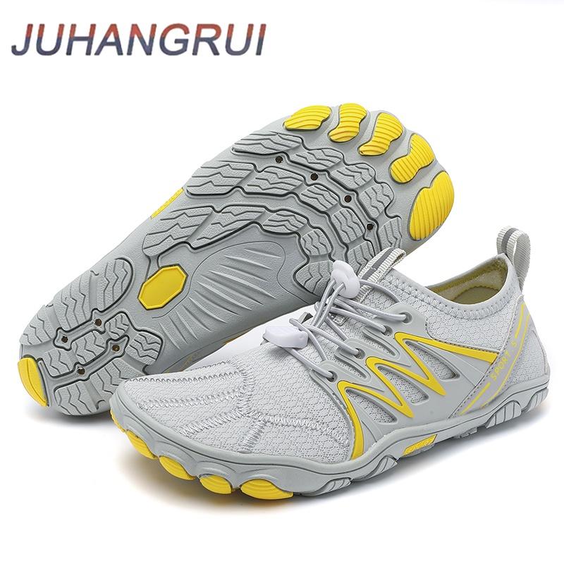 Water Sports Shoes for Mens Womens Quick Dry Non-Slip Five Finger Shoes Outdoor Wading Swimming Barefoot Aqua Shoes Lightweight