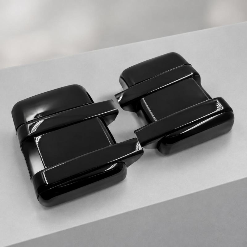 Replacement Exterior Mirror Covers for Listed 2008-2016 Vehicle Application, 1 ABS Pair for Left and Right Sides