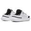 Under Armour Cushioning And Breathable Low top Casual Shoes Unisex White Black Sneakers 3027049-121