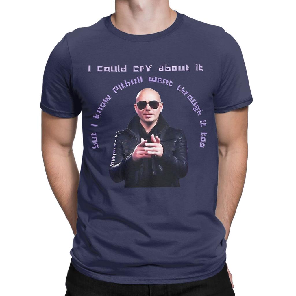 Maglietta Unisex Stampata Pitbull Mr Worldwide Tour 2026 T Shirt 100% Cotone Magliette Abbigliamento