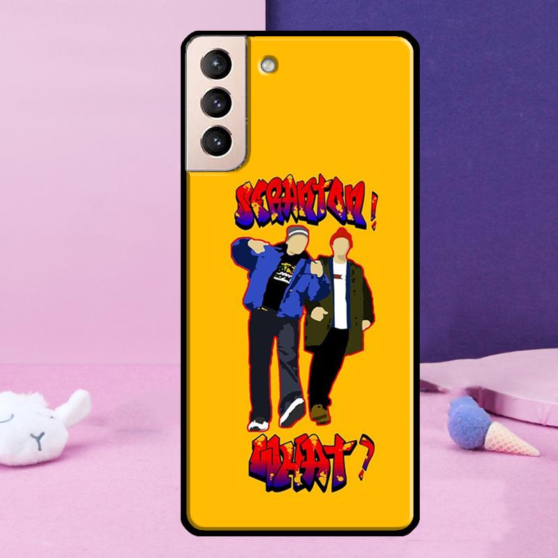 Lazy Scranton The Office Phone Case For Samsung Galaxy S24 Ultra S25 Ultra S9 S10 S20 S21 S22 Plus S23 S24 FE Cover