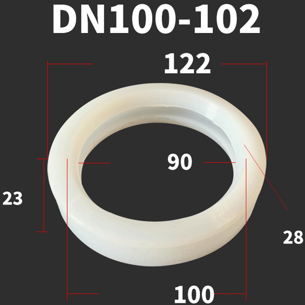 DN0.75-200 VMQ Slicone Rubber Sealing Seal Gasket Strip For Hough Section Coupling Clamp O-shaped groove