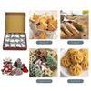 24pcs Stainless Steel Biscuit Mold Christmas/easter Cookie Cutter Baking Tool Theme Snowflake Santa Claus