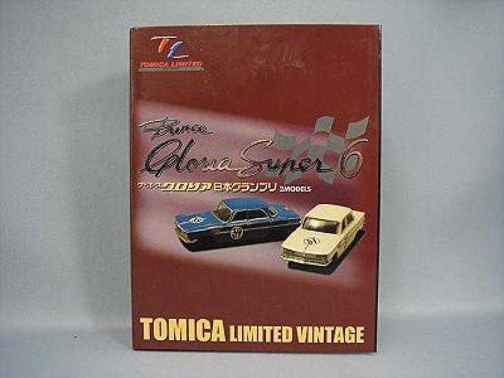 

Tomica Limited Vintage Prince Gloria Super 6 Japan Grand Prix 2MODELS 1/64
