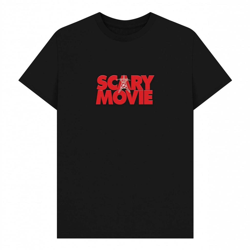 Scary Movie Unisex Adult Graphic Logo T-Shirt