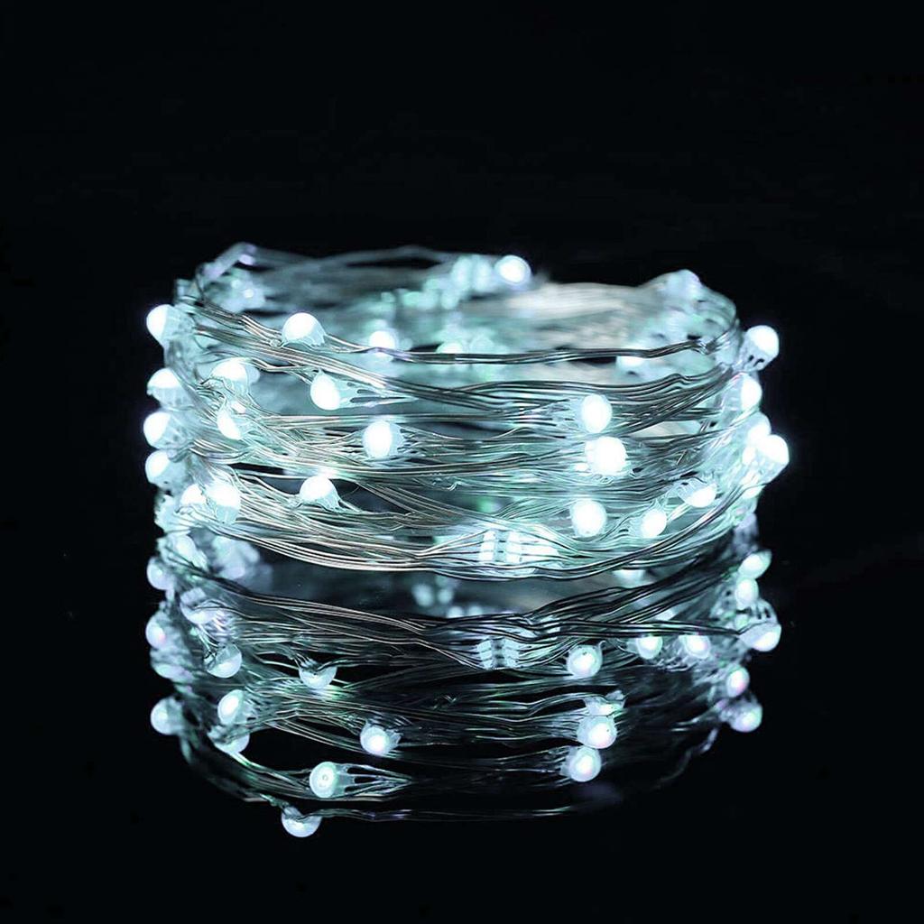 2pcs String Lights Remote Control LED Fairy Lights 16 Colors Twinkle Lights Waterproof Christmas Strings Lights for Indoors Outdoors