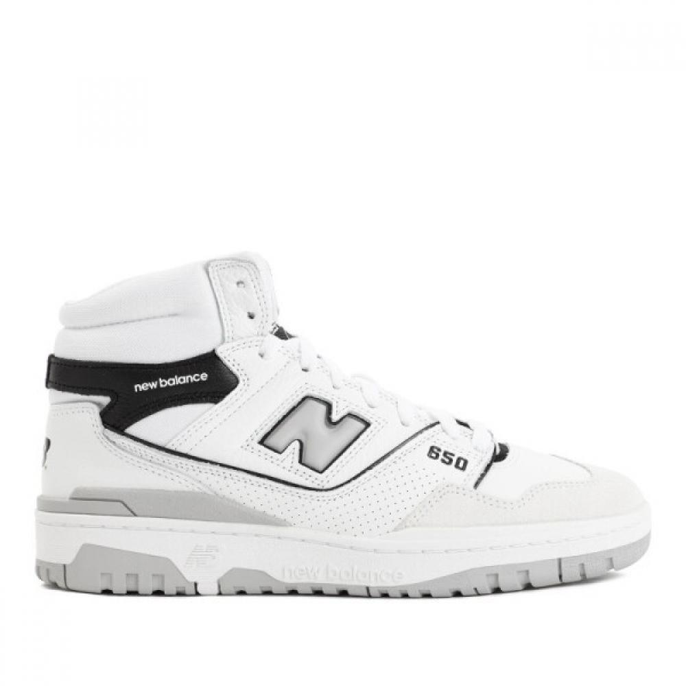 

New Balance Multicolor Leather Suede Sneakers Bb650rwh White US10