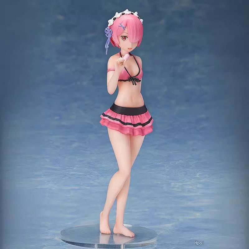 S Style Re Zero Rem Swimsuit Ver 1 12 Scale Pvc Collectible Figurine Desktop Decoration For Anime Collectors