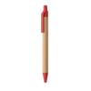 MidOcean Itea Colour Push Button Bamboo & Wheat Straw Ballpoint Pen