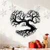 1pc Twisted Bare Tree Silhouette Wall Art Home Office Christmas Decor Nature Lover Gift