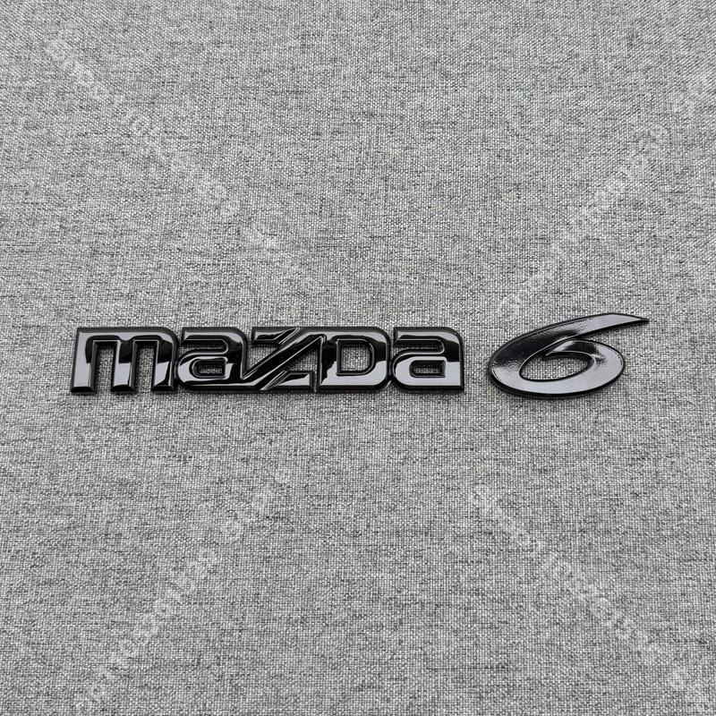 For Mazda Car front/rear boot badge hood trunk Emblem Sticker Accessories Body Replaced for Mazda 3 MAZDA 6 Rear Tail Refitting FF13