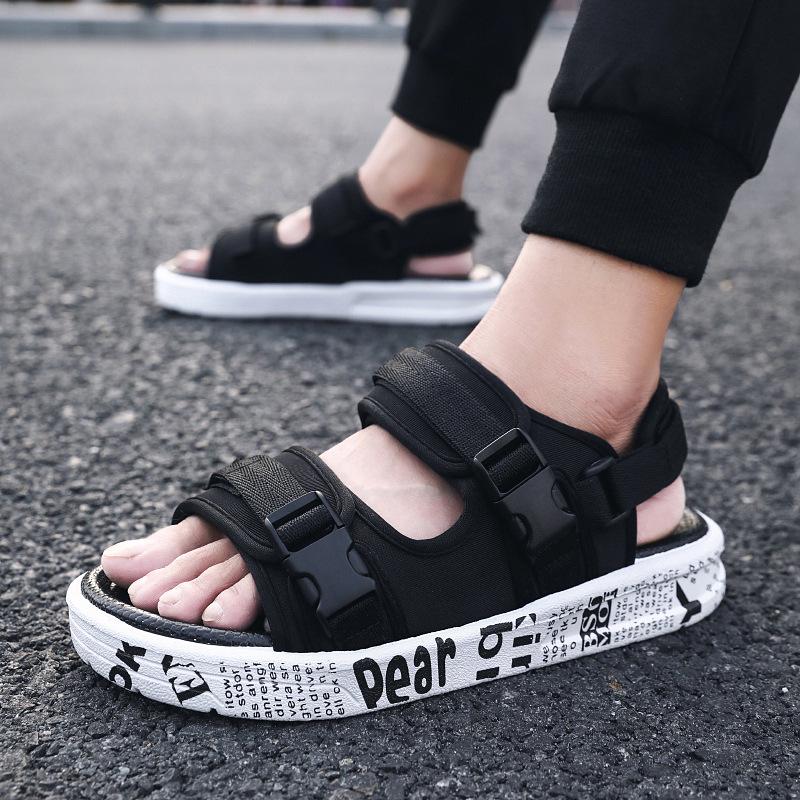 Men's Breathable Wear-resistant Summer 2023 Sandals - Versatile, Trendy Beach Fashion, Anti-slip Slippers