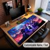 Custom Name Extended Mouse Pad,Solo Leveling Gaming Desk Mat For Home Office Desktop Decor