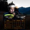 Sensor Headlamp LED Head Flashlight Rechargeable Headlight Head Torch Built-in Battery 5 Lighting Modes Fishing Camping Lantern