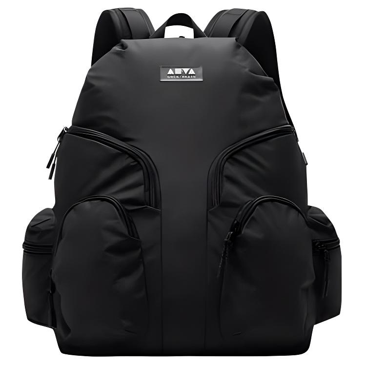 New Anta Life Collection Fabric Backpack Regular Unisex Basic Black 192518153-1