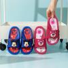 Authentic Disney Slippers for Bathing, Non-slip Children's Slippers, Summer Indoor Home Children's Shoes, Strawberry Bear Slide Sandals