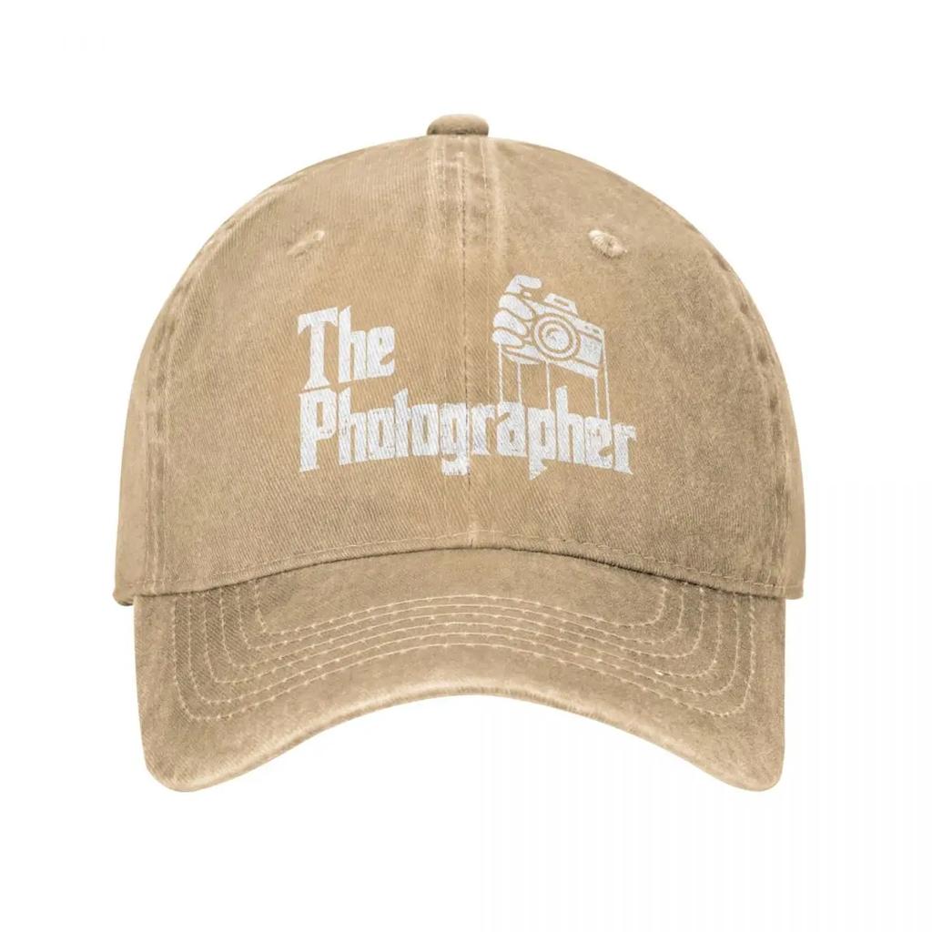 Photography The Photographer Baseball Cap Vintage Distressed Denim Snapback Cap Men Women Workouts Gift Hats Cap