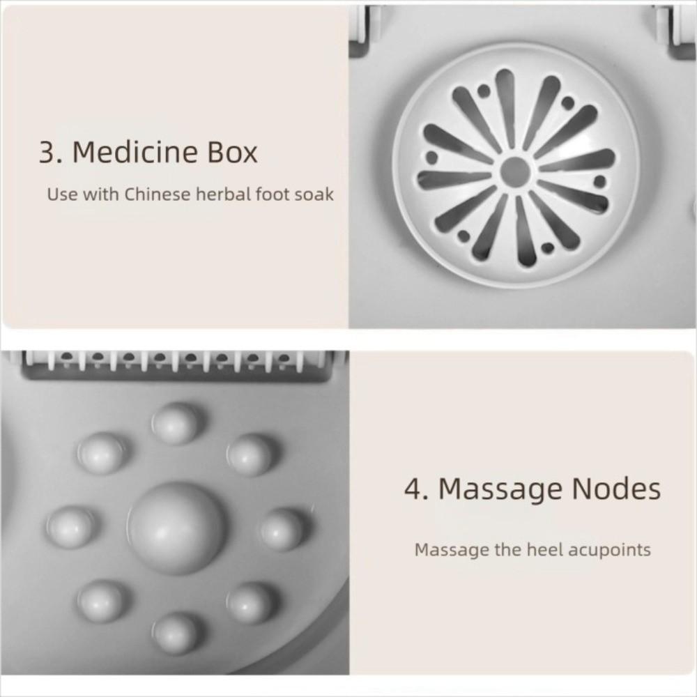 Promote Blood Circulation Foot Massage Tub Foldable Collapsible Foot Spa  Home