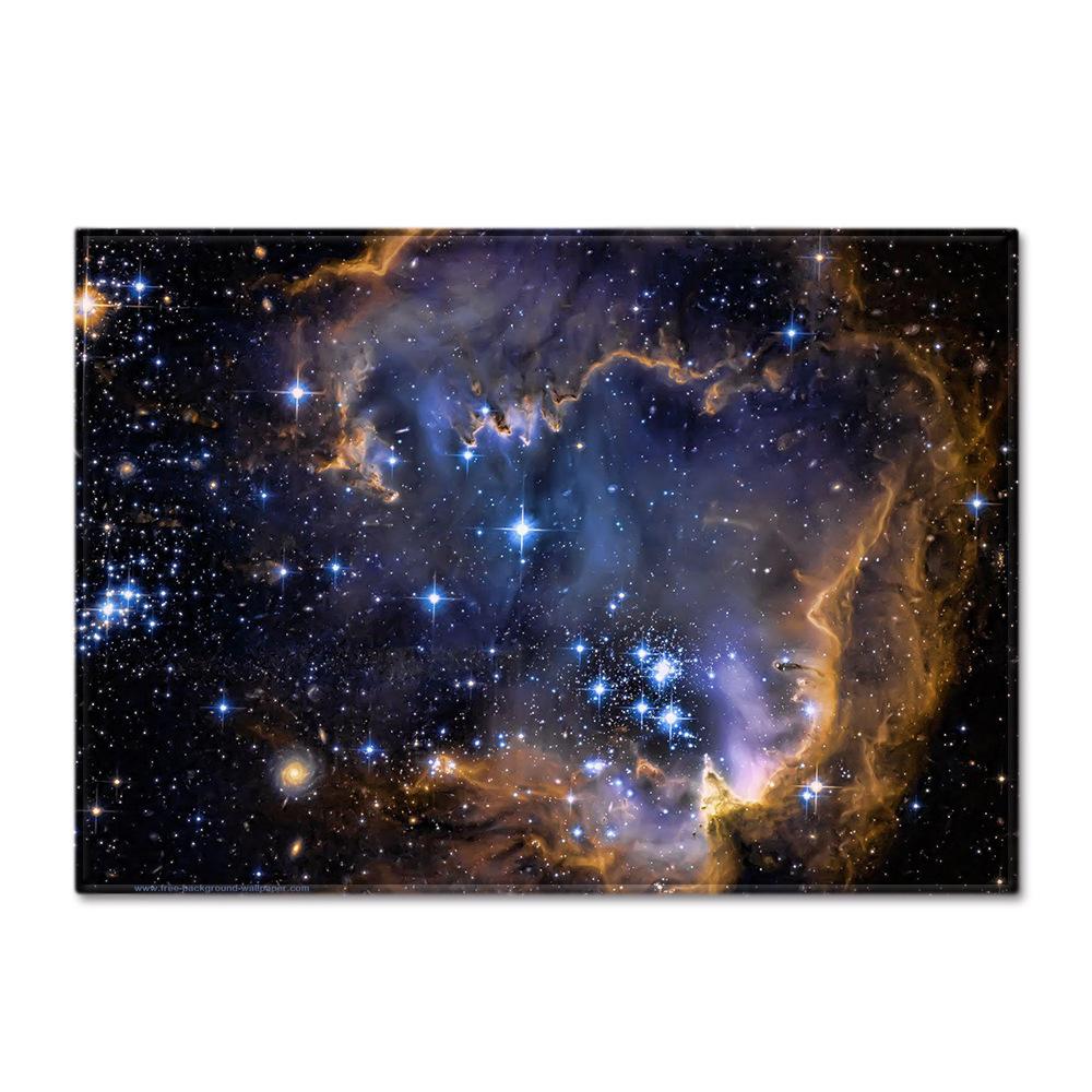 Starry Sky Carpet Feather Wind Bedroom Floor Mat