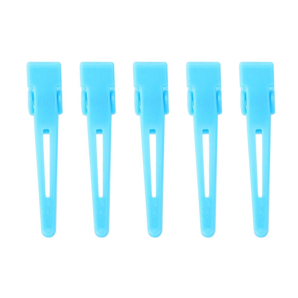 60Pcs Pack Salon Hair Clip Colorful Barrette Hairpin for Hair Dyeing Haircut Styling