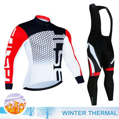 Maillot de ciclismo térmico de invierno para hombre, ropa de ciclismo de montaña, conjunto completo de maillot con tirantes Tricuta, 2023
