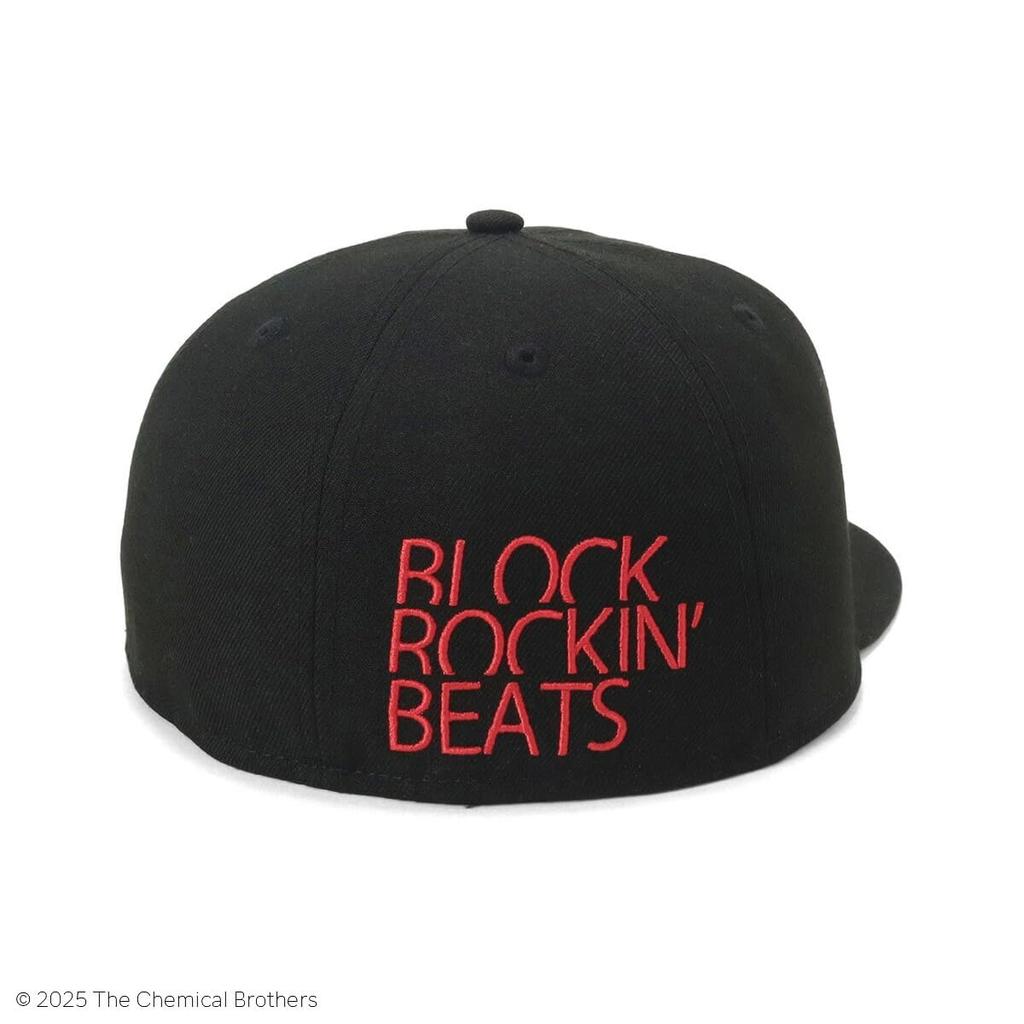 [New Era] Cap 59FIFTY Chemical Brothers Collaboration Black 7 12 5950 TCB BLOCKBOCKIN BEATS BLK RED 14457393 NER36C5270