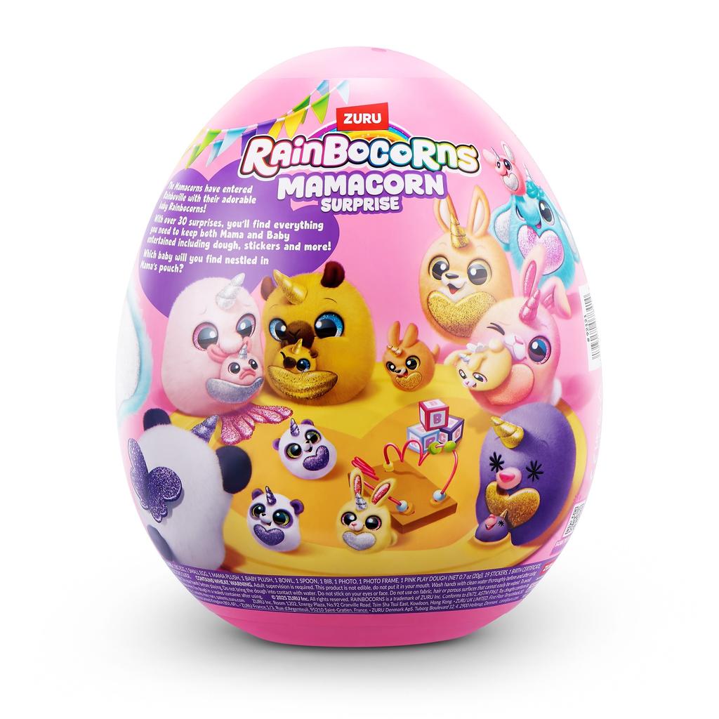 Rainbocorns Mamacorn Überraschungsspielzeug, Regenbogen-Einhorn-Blindbox, Sammelgeschenk für Kinder, Mädchenspielzeug, Mystery-Ei