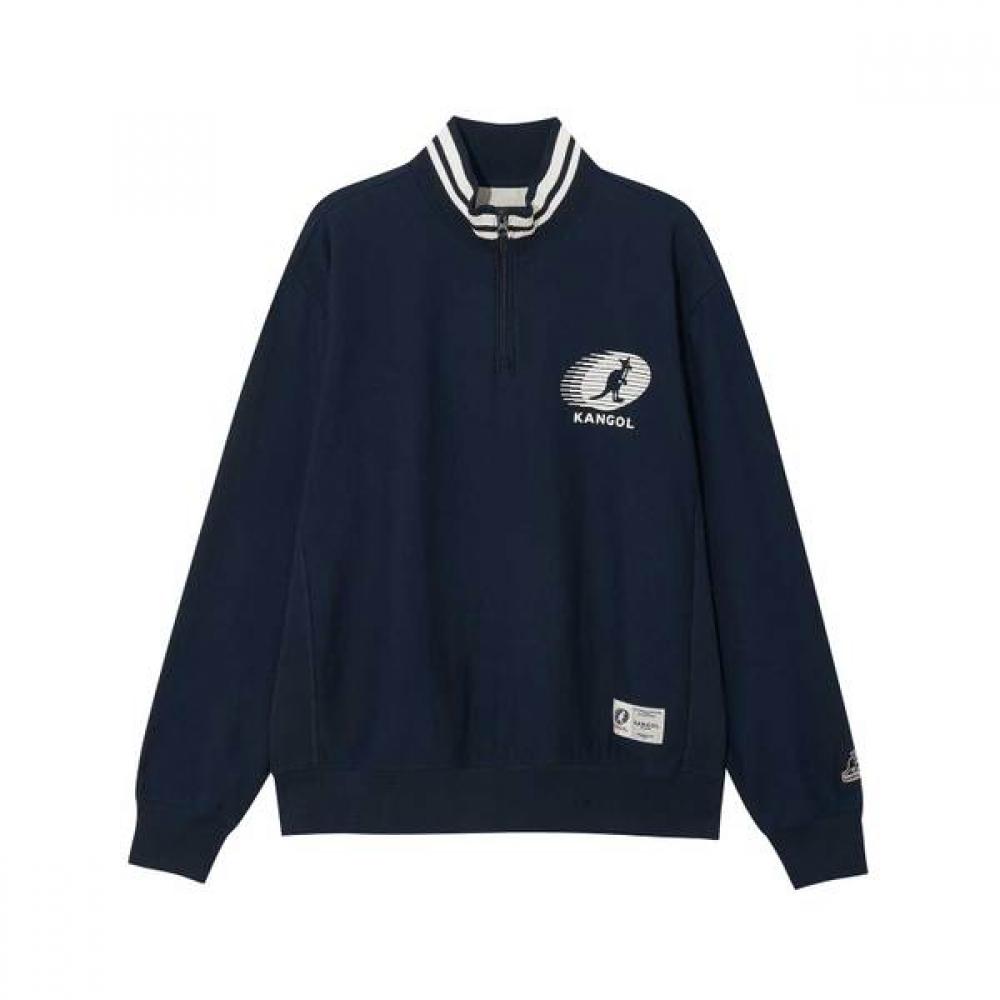 Kangol Rush Logo Half Zip Sweatshirt Navy Krecrt17740 XL 6700₽