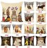 Luxurious 17.7" Animal Print Cushion Cover Adds Elegance To Any Sofa Or Car Interior