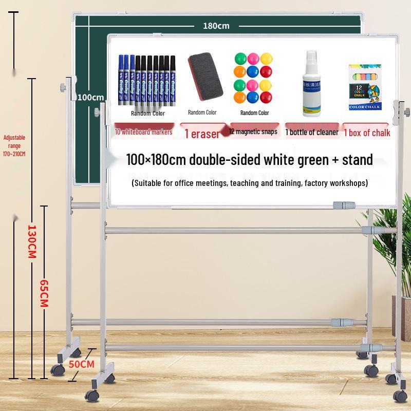 Nastavitelná tabule na stojanu pro domácí, kancelářské a třídní použití