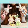 Adorable Plush Bunny Toy Mini Rabbit Doll Soft Stuffed Animal For Wedding Toss