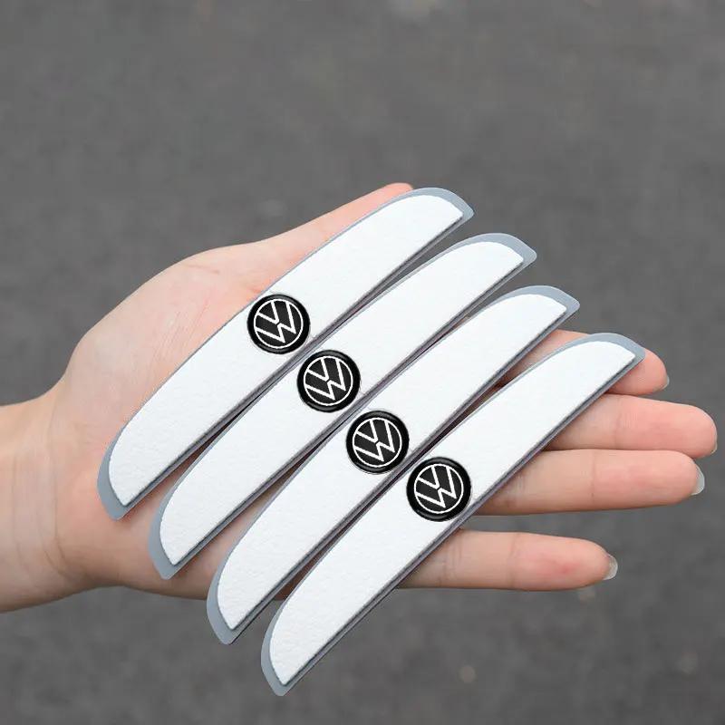 Cup Holders Car Door Edge Guard Strip Trim Strip Scratch Protector For Volkswagen VW Jetta Polo T4 T5 T6 Sharan Touareg Gol T-Cr
