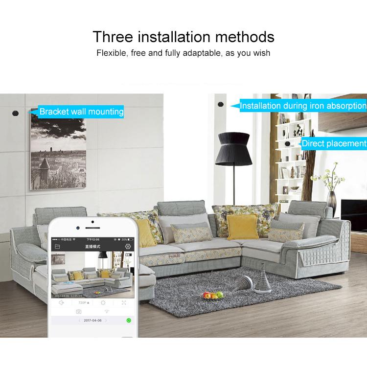 HDQ15 HD 1080P WIFI Mini-Kamera, mit IR-Nachtsicht & Fernüberwachung