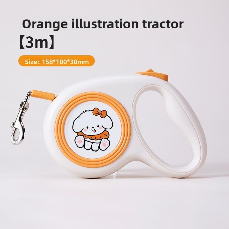 Waterproof Pet Traction Rope With Automatic Scalability For Small And Dog Medium