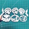 Halloween Pumpkins Bats Metal Cutting Dies Stencil for DIY Scrapbooking Photo Album Embossing Paper Cards Crafts Diecuts