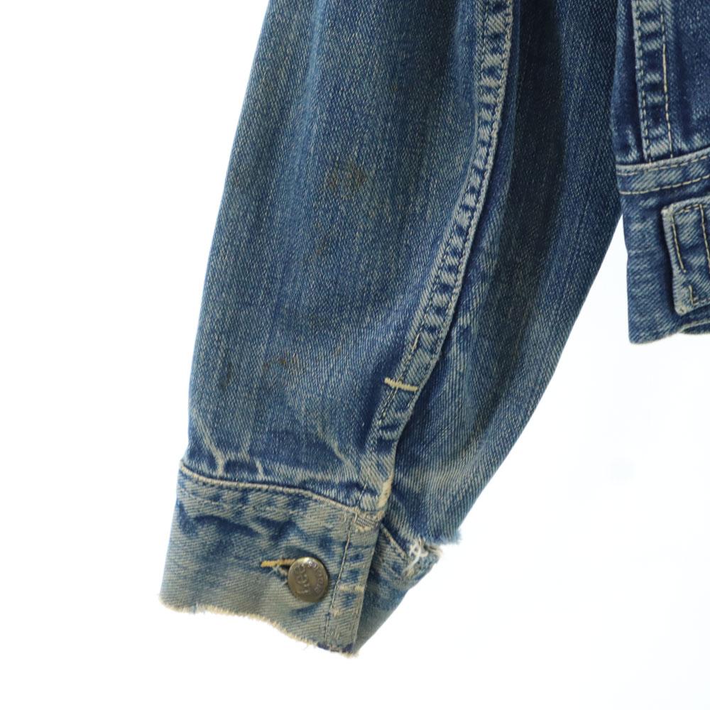 Lee 50s Vintage 101J Red Tag Late Model Denim Jacket 34 Jeans Men's Used