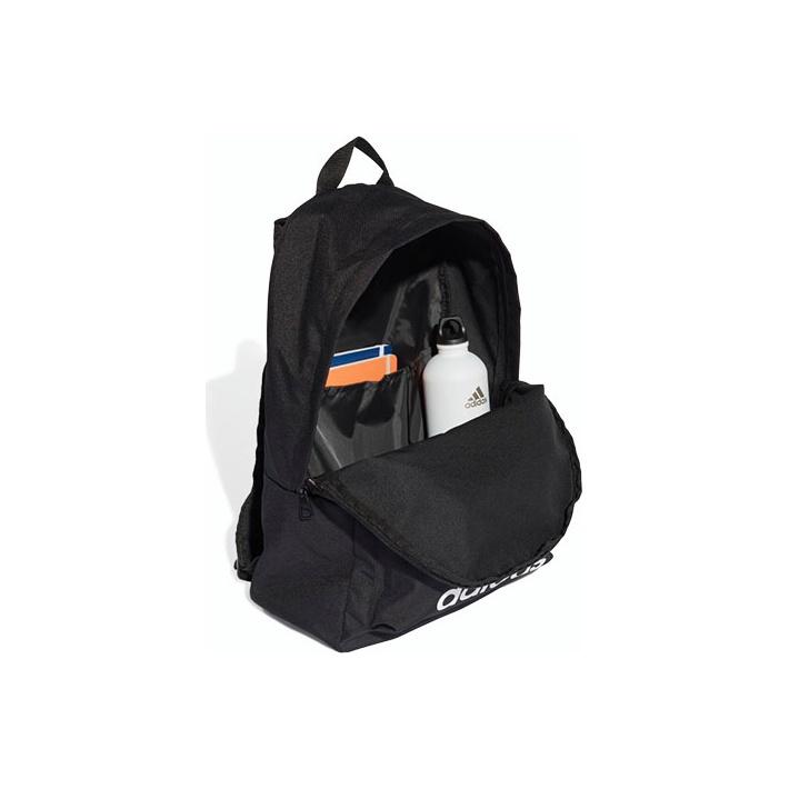 Adidas Classic Logo Polyester Backpack Unisex Backpacks Black FS8332