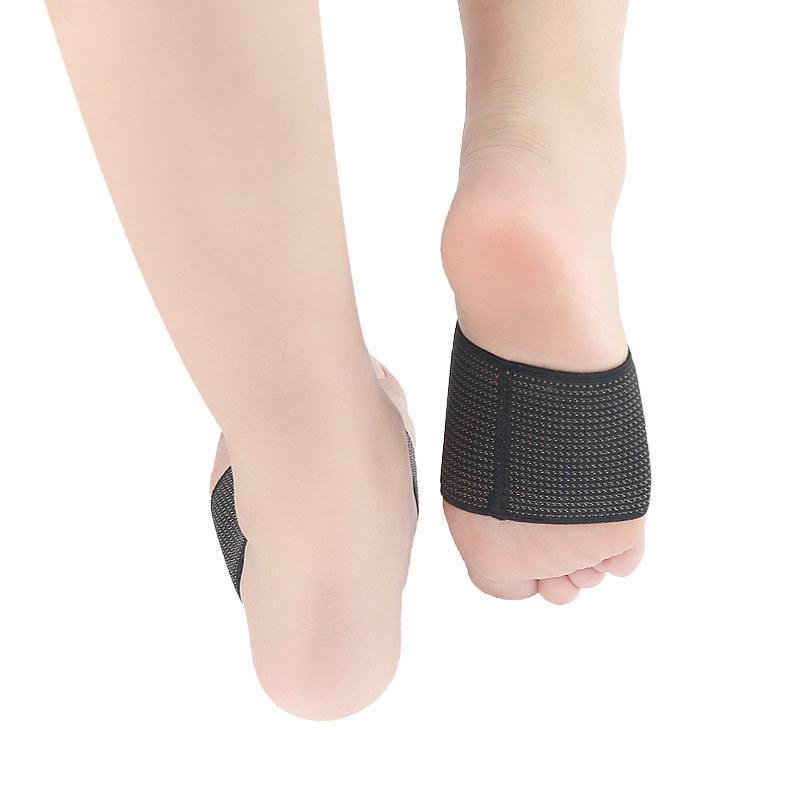 Copper Fiber Sports Ankle and Arch Support Bandage for Men and Women