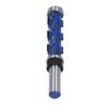 1/2in Shank Flush Trim Spiral Router Bit Tungsten Steel Alloy Double Bearing Router Bit 3/4in Cut Di