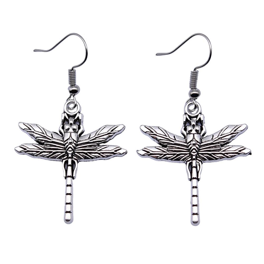Filigree Butterfly Dangle Earrings Retro Boho Openwork Butterfly Drop Earrings Vintage Jewelry