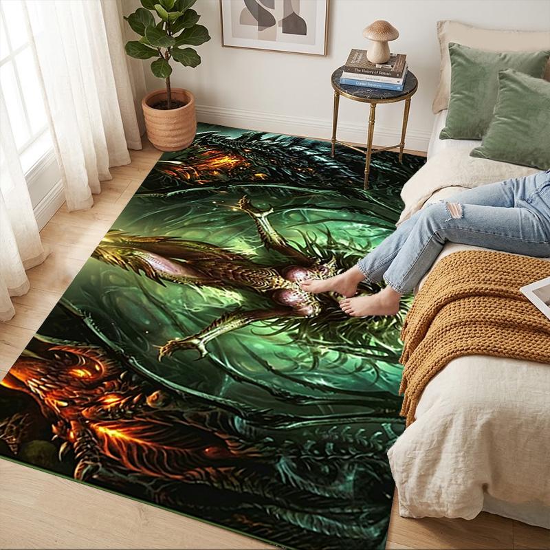 Alien Fantasy Living Room Nonslip Area Rug Soft Carpet For Bedroom Game Playroom Sofa Office Home Decor Doormat Christmas Gift C9261056