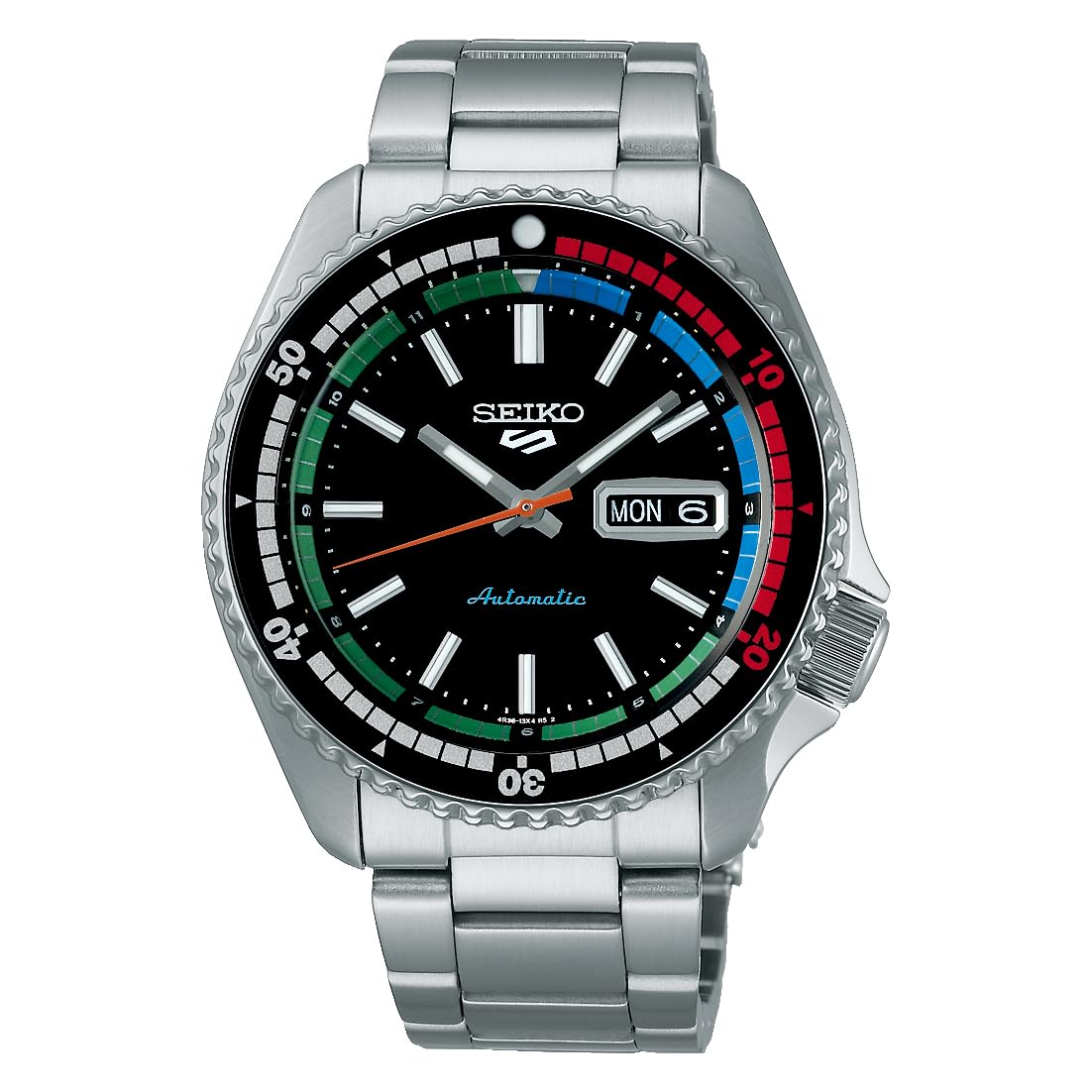 

SEIKO 5 SPORTS 55th Anniversary Special Edition SKX Sports Style Automatic Watch SRPK13K1 Black Overseas Model [Seiko] Men s [Item] чорний